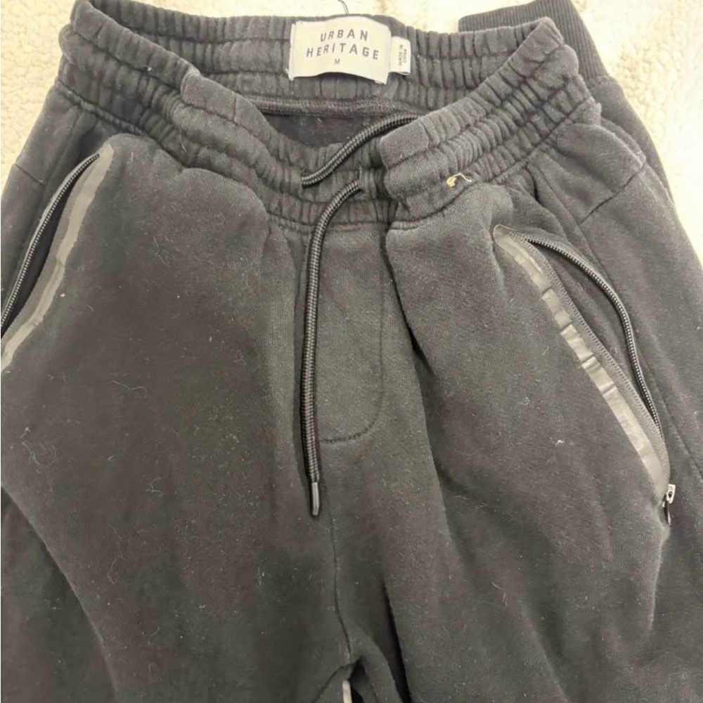 Men’s Urban Heritage Black Joggers